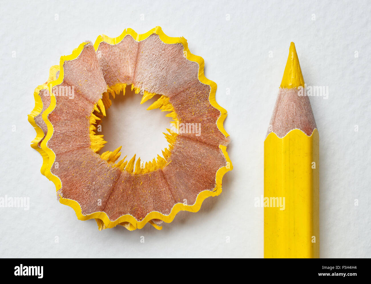 pencil and shavings Stock Photo Alamy