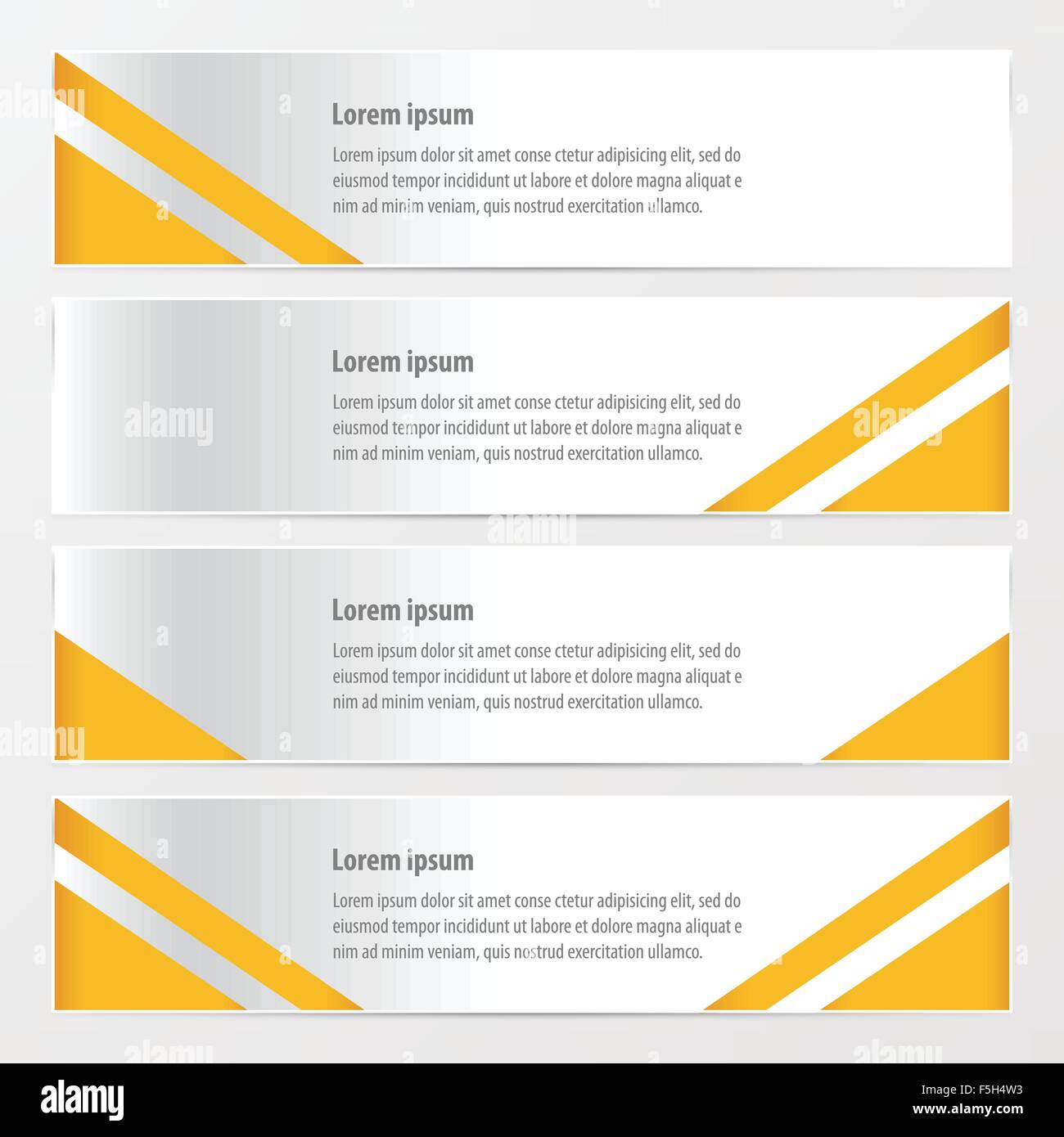 Banner Vector Template Design Stock Vector Image & Art - Alamy