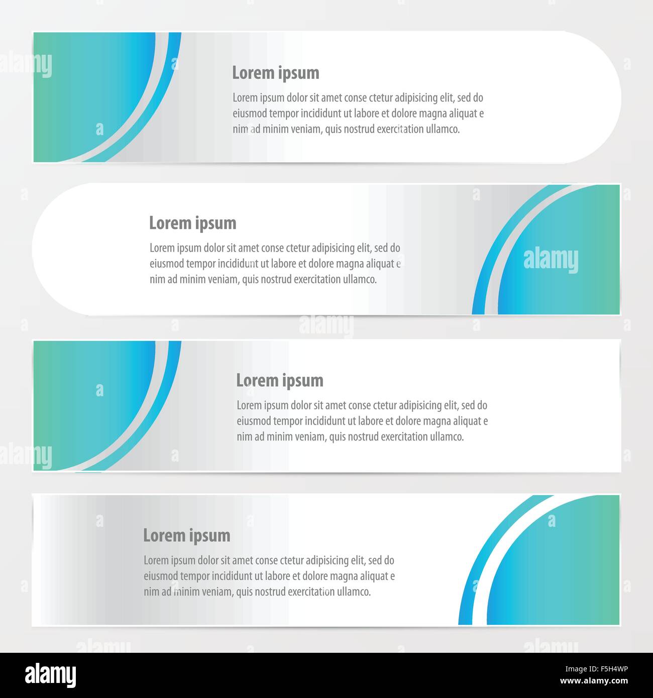 Banner Vector Template Design Stock Vector Image & Art - Alamy