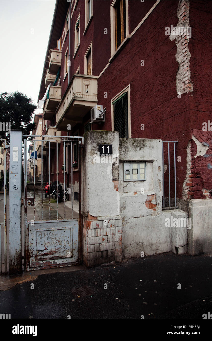 housing in the suburbs of Milan, Italy Stock Photo Alamy