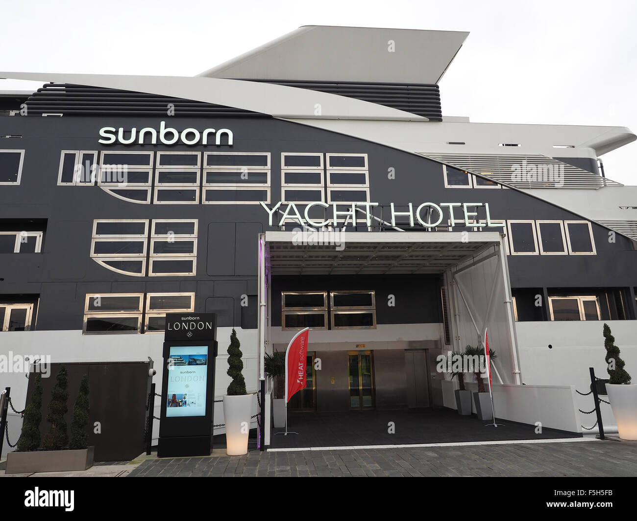 The Sunborn Yacht Hotel near Excel London. PICTURE BY Geoff Moore
