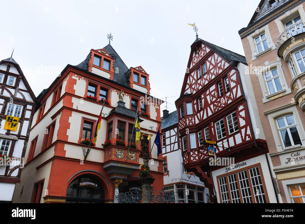 BernkastelKues is a wellknown winegrowing centre on the Middle