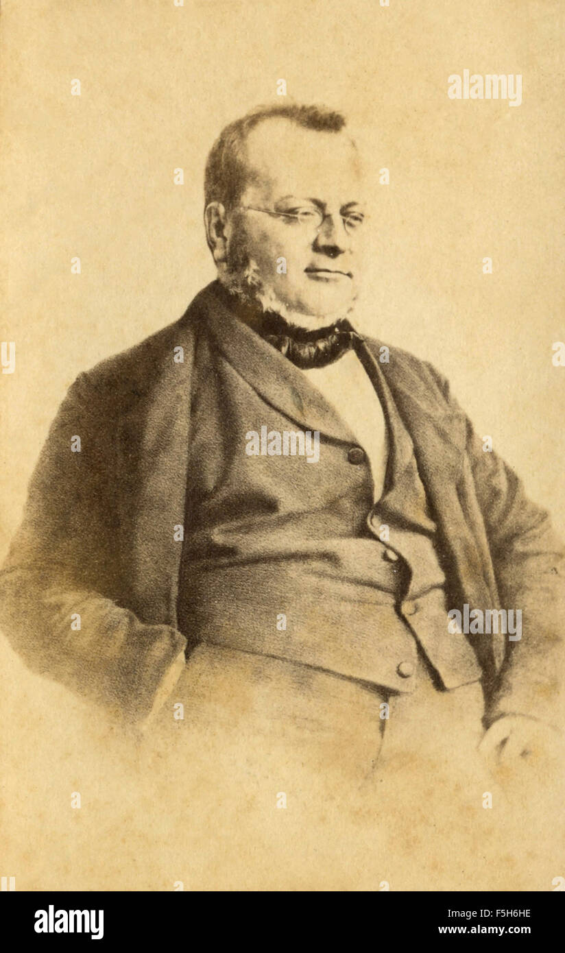 Camillo Benso, Count of Cavour Stock Photo