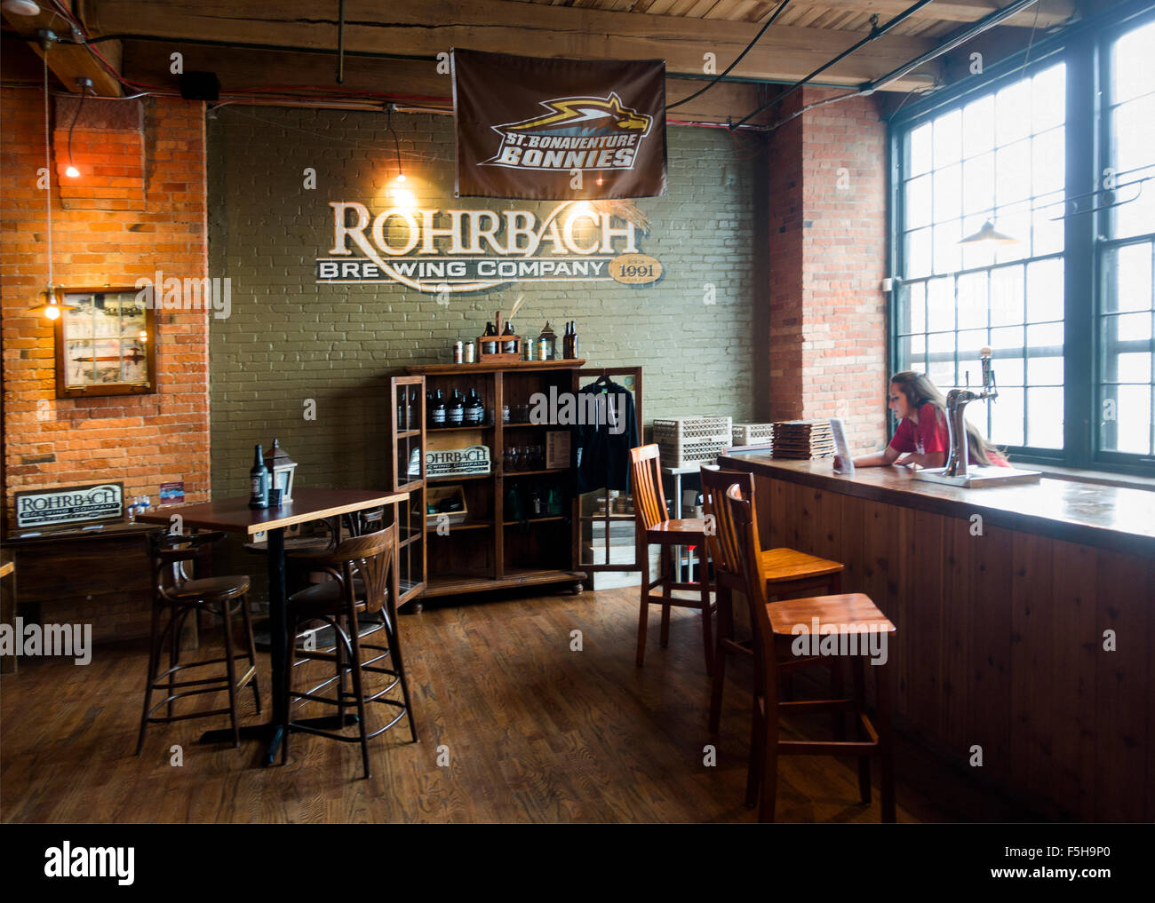 Rohrbach brewing company Rochester NY Stock Photo Alamy