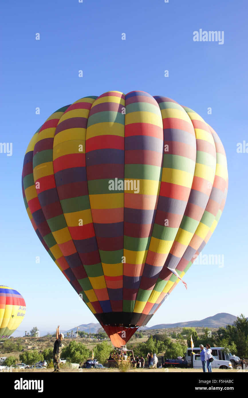 Hot air balloon tour hires stock photography and images Alamy