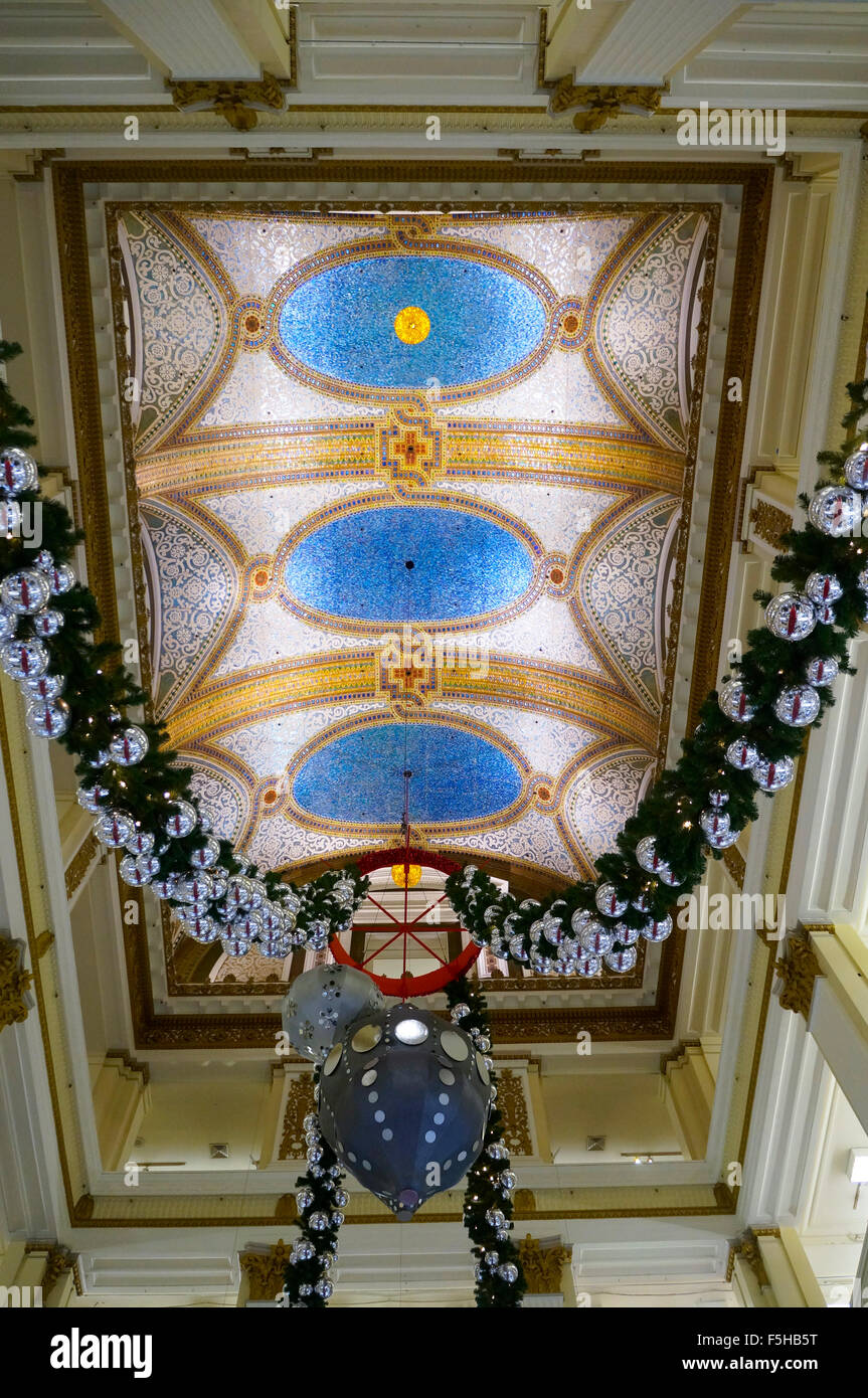 Macy S Tiffany Glass Favrile Ceiling Mosaic Dome On State Street