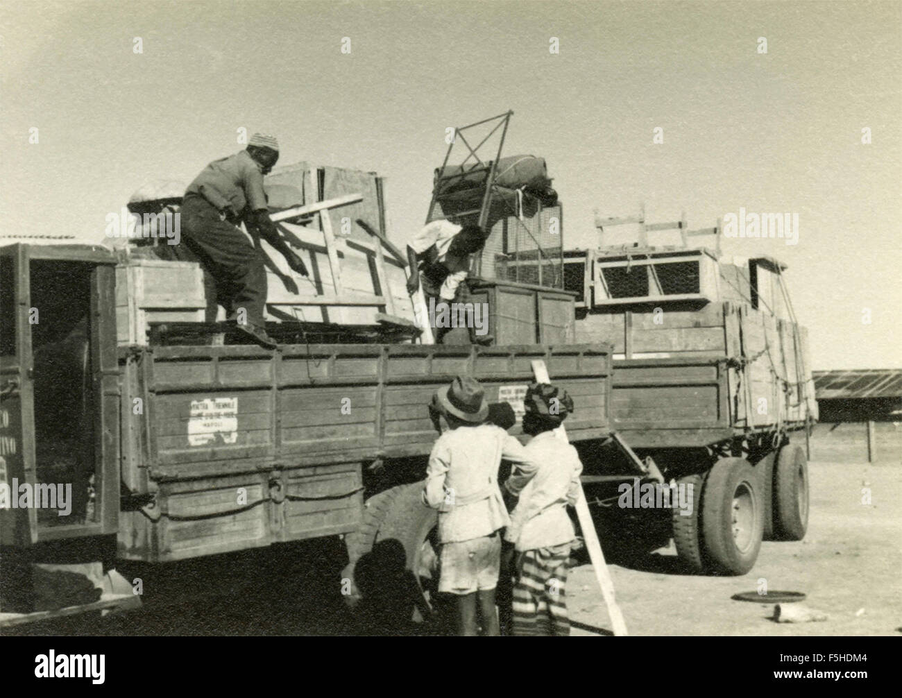 A load of traps to catch animals africa stock photo alamy