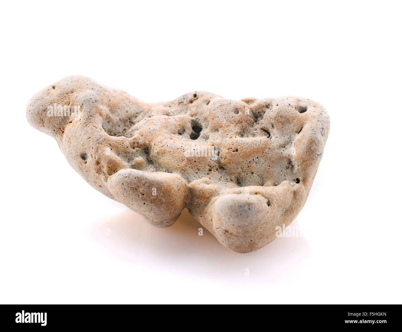 sea Stone isolated Stock Photo