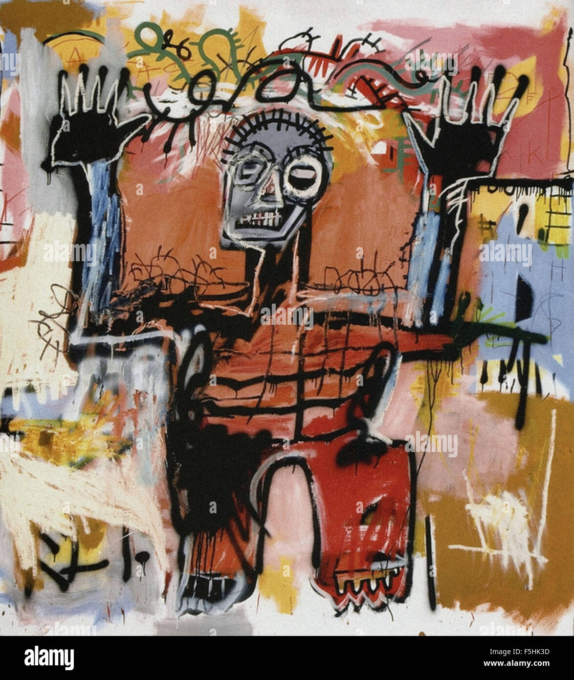 Jean Michel Basquiat - Untitled Stock Photo - Alamy