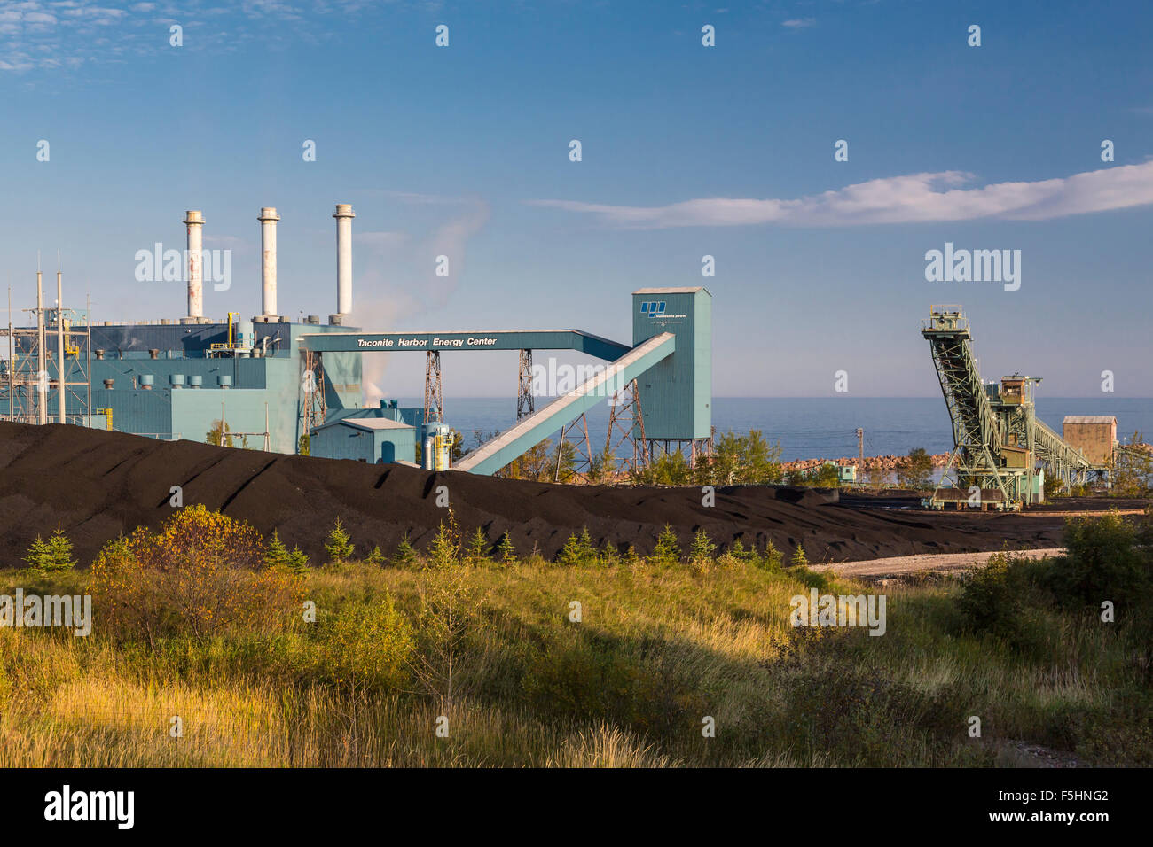 The Taconite Energy Center loading facility on the north shore of Lake