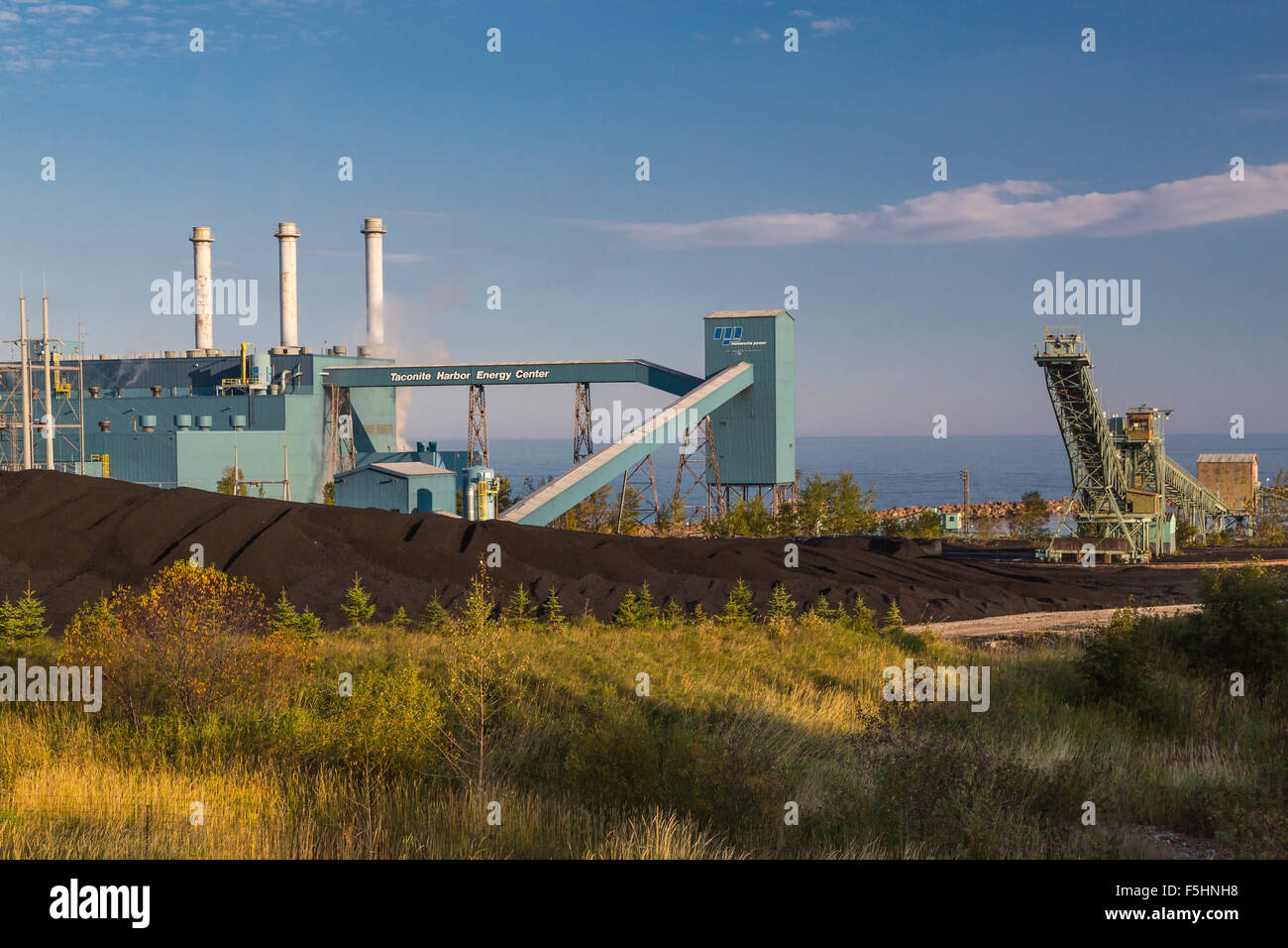 The Taconite Energy Center loading facility on the north shore of Lake