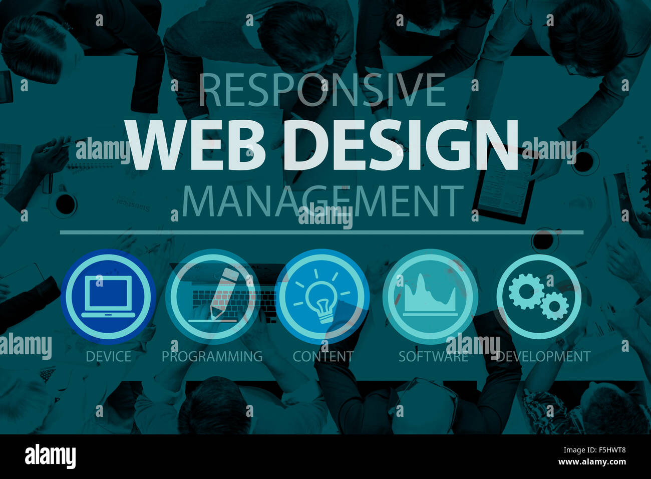 Web Design Programming Software Technology Concept Stock Photo - Alamy