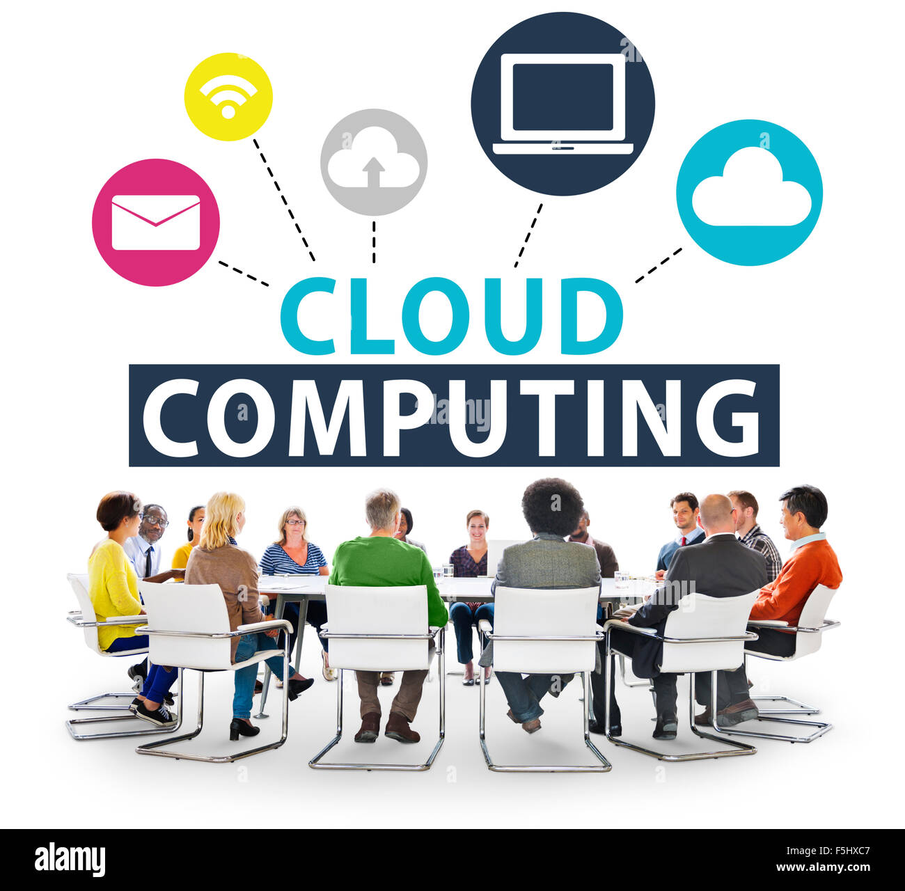 Cloud Computing Network Online Internet Storage Concept Stock Photo - Alamy