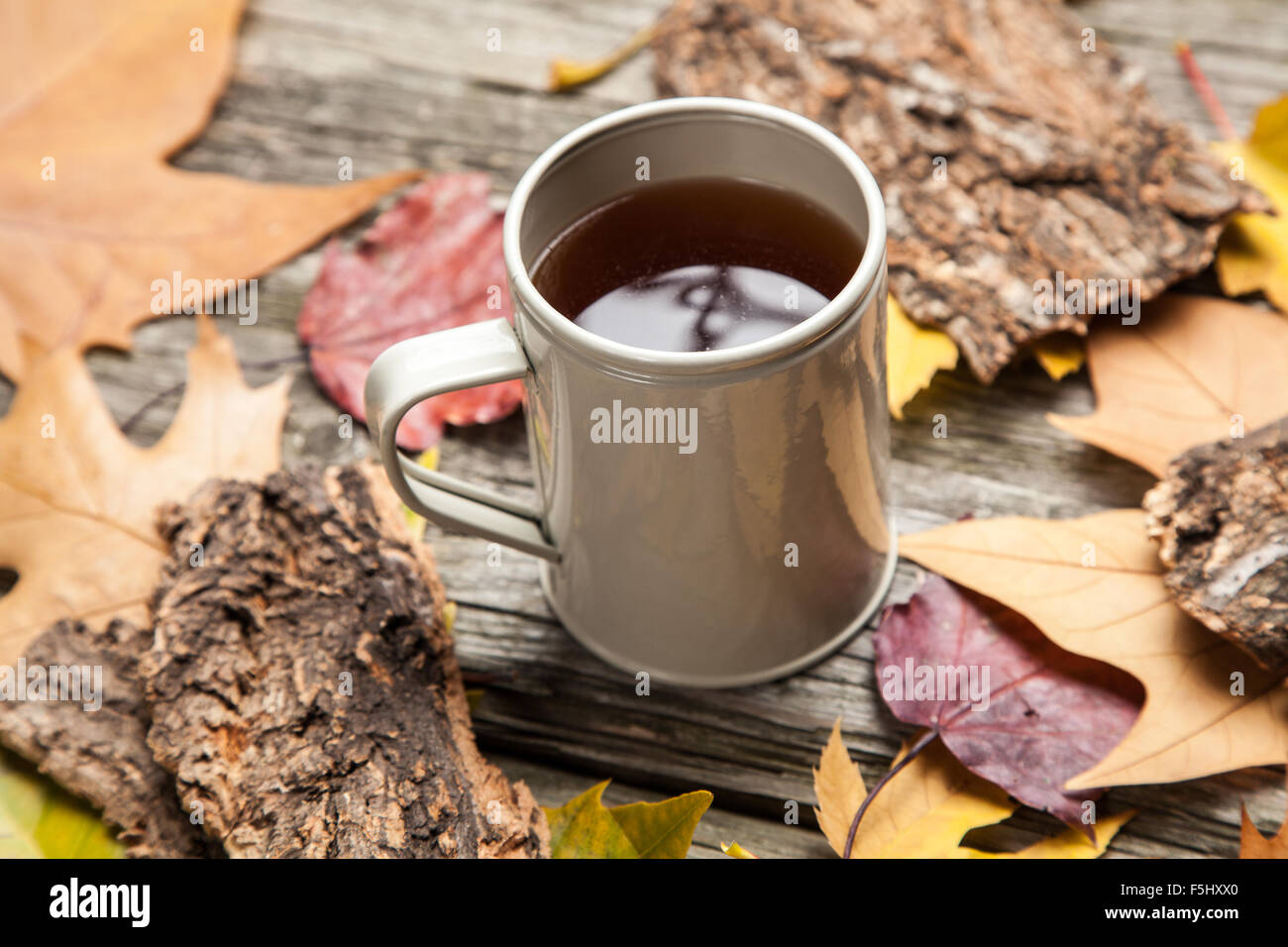 Cup of hot tea Stock Photo