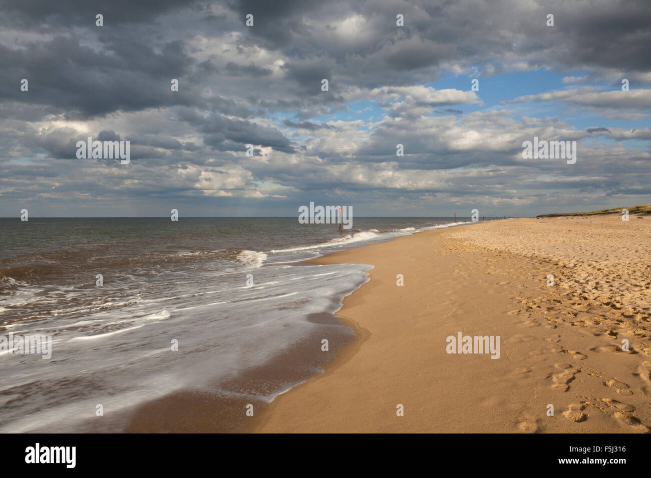 Horsey Beach Norfolk England UK Stock Photo