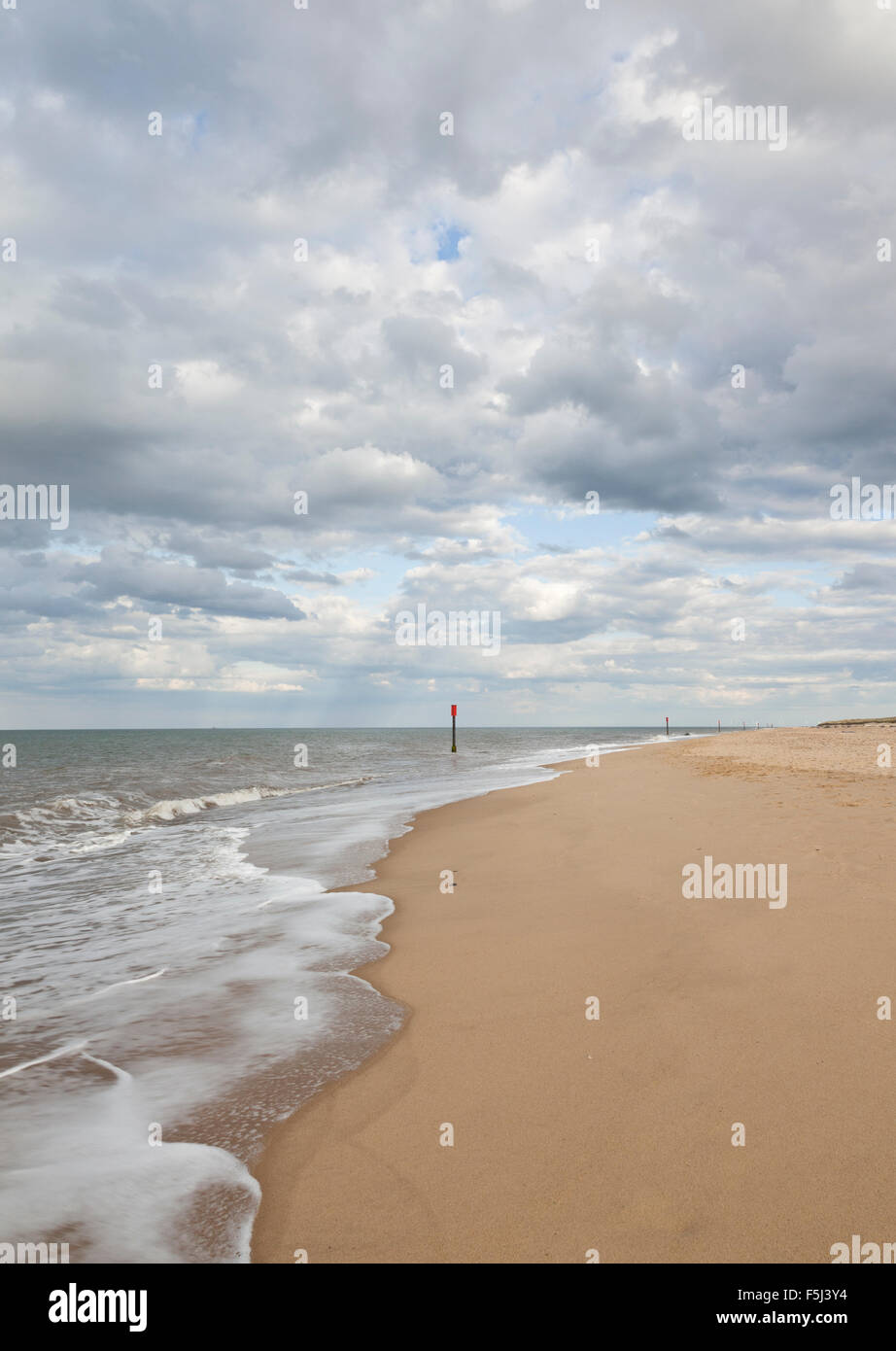 Horsey Beach Norfolk England UK Stock Photo