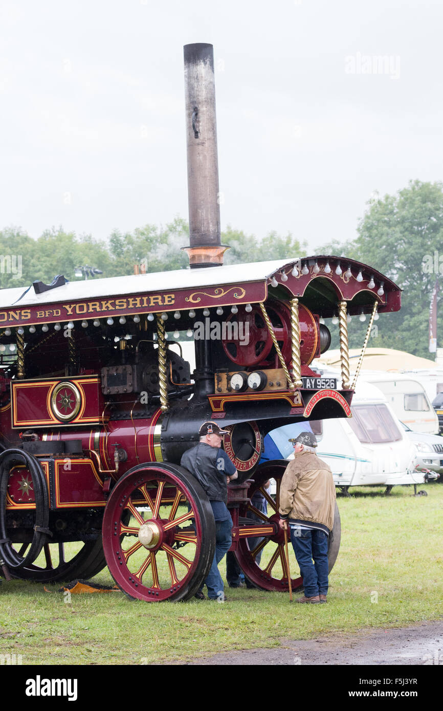 Pickering Traction Engine Rally Stock Photo