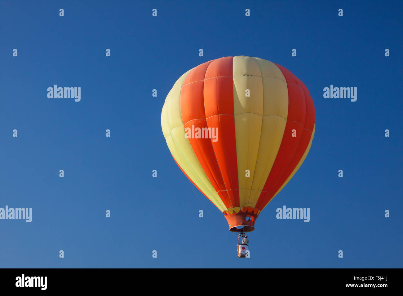 colorful hot air balloons on the blue sky Stock Photo - Alamy