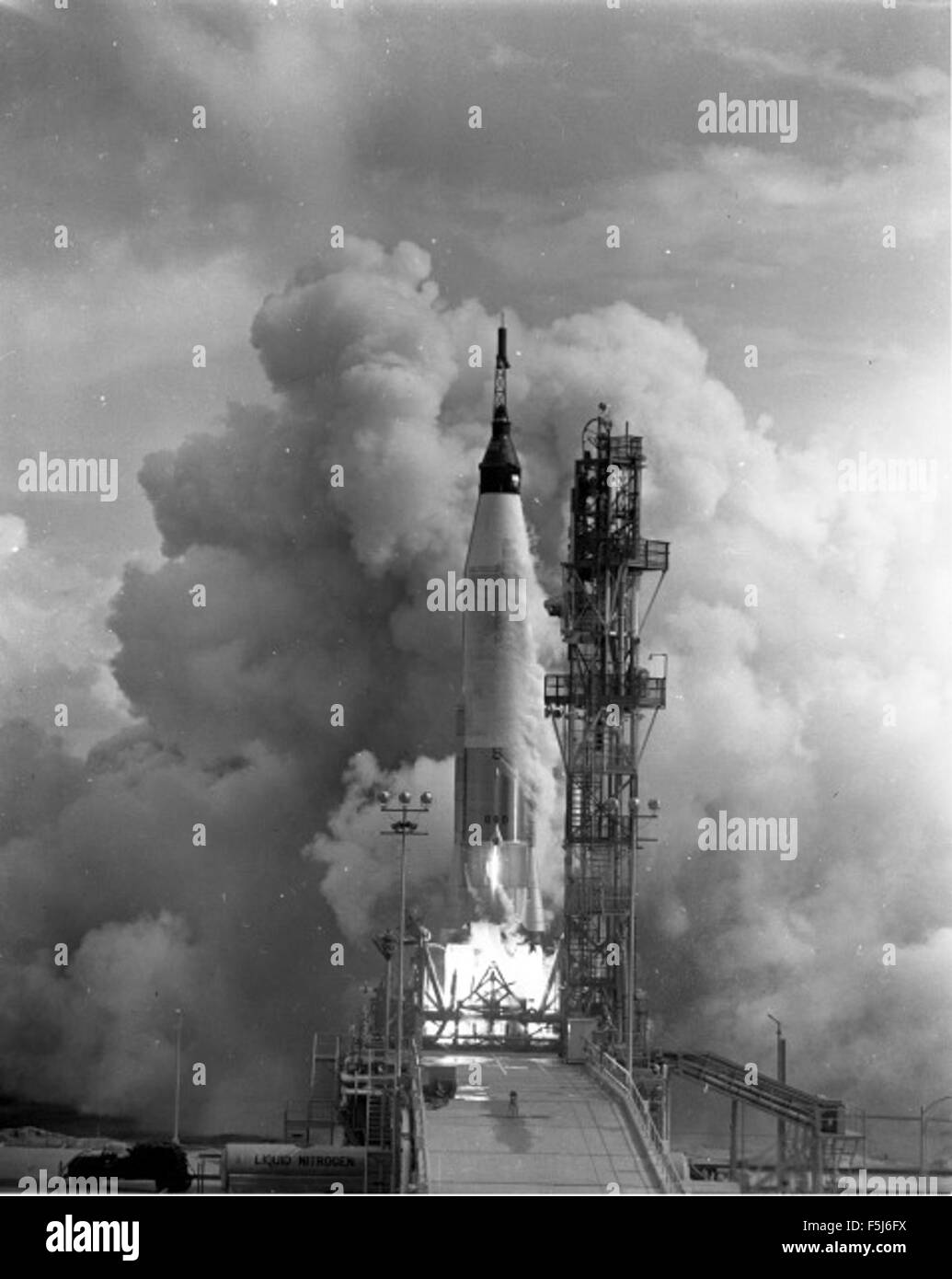 Photograph from the Atlas Collection, showing various missile ...