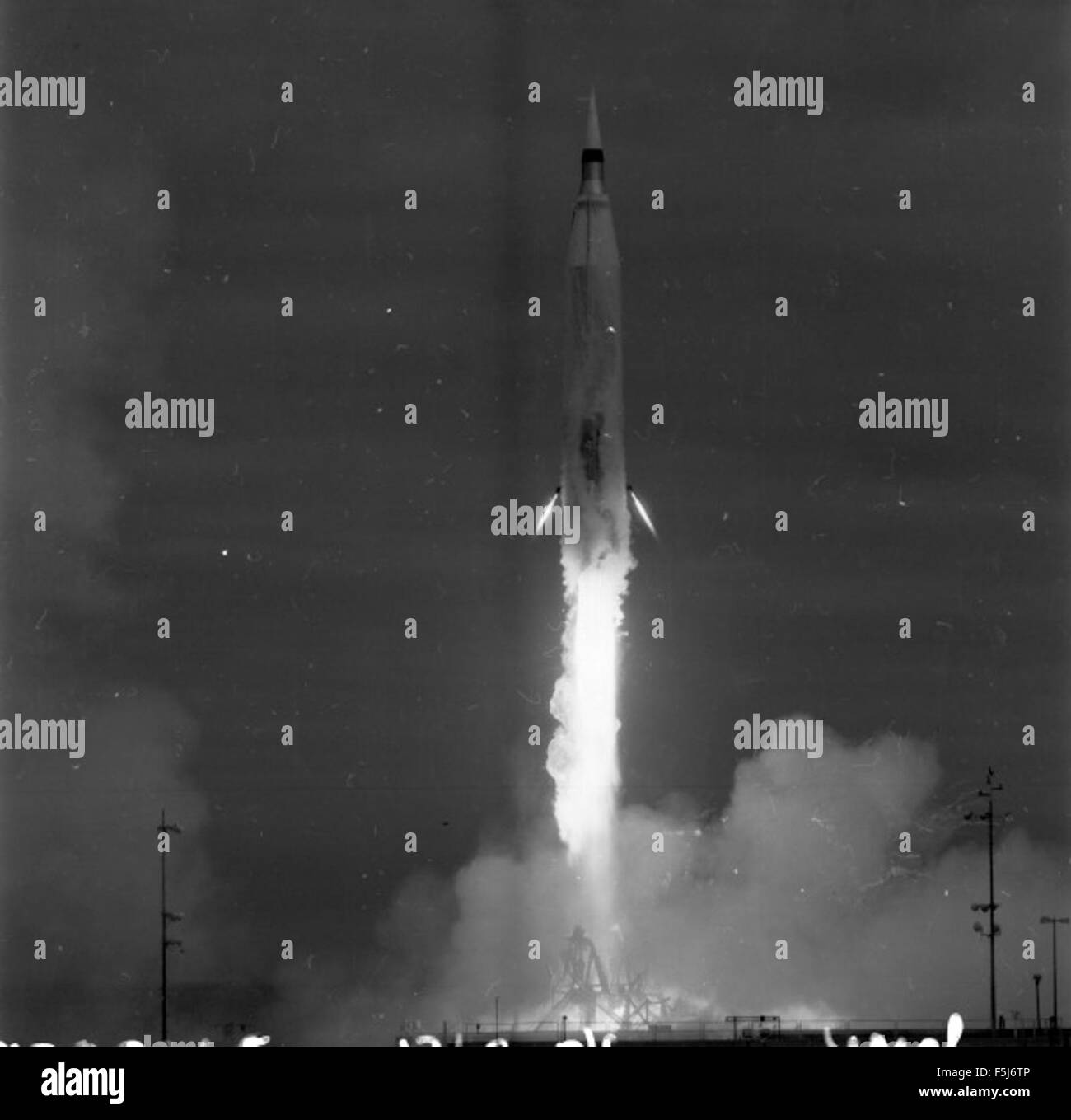 Image from the Atlas Collection, featuring missile operations or launch ...