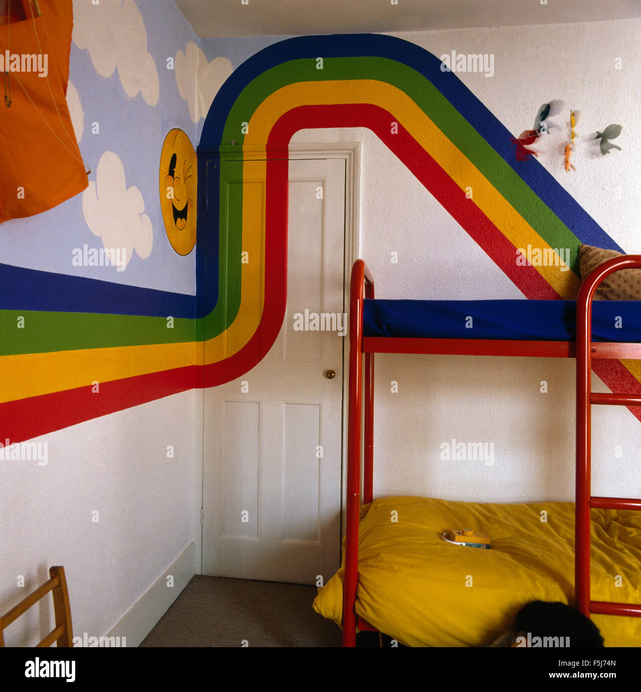 children's rainbow bedrooms