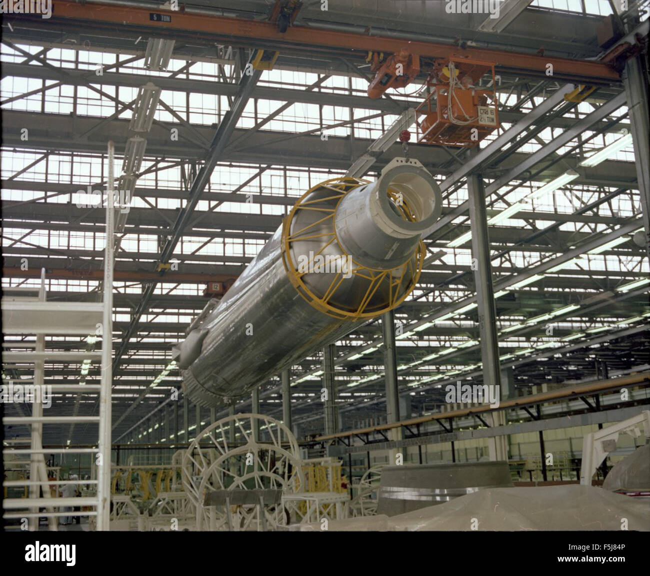 An image focusing on a key component of the Atlas missile, illustrating ...
