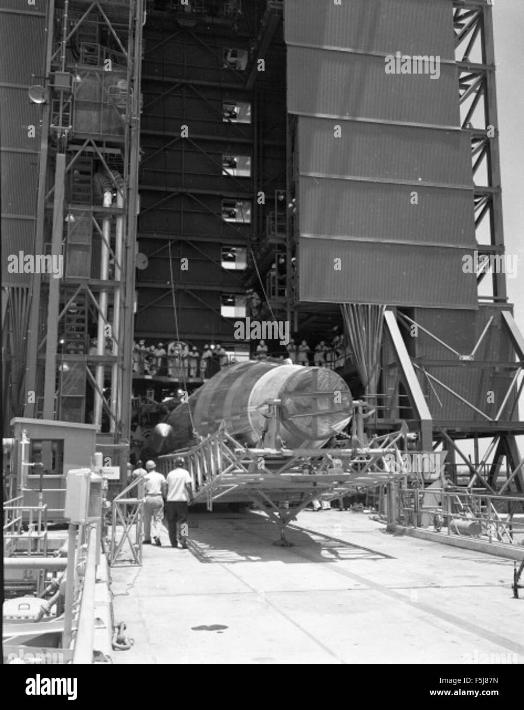 Photograph from the Atlas missile program, showcasing a key moment in ...