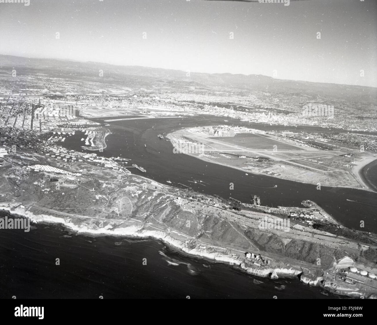 Atlas Lab Details Aerials of San Diego; From Point Loma Stock Photo Alamy