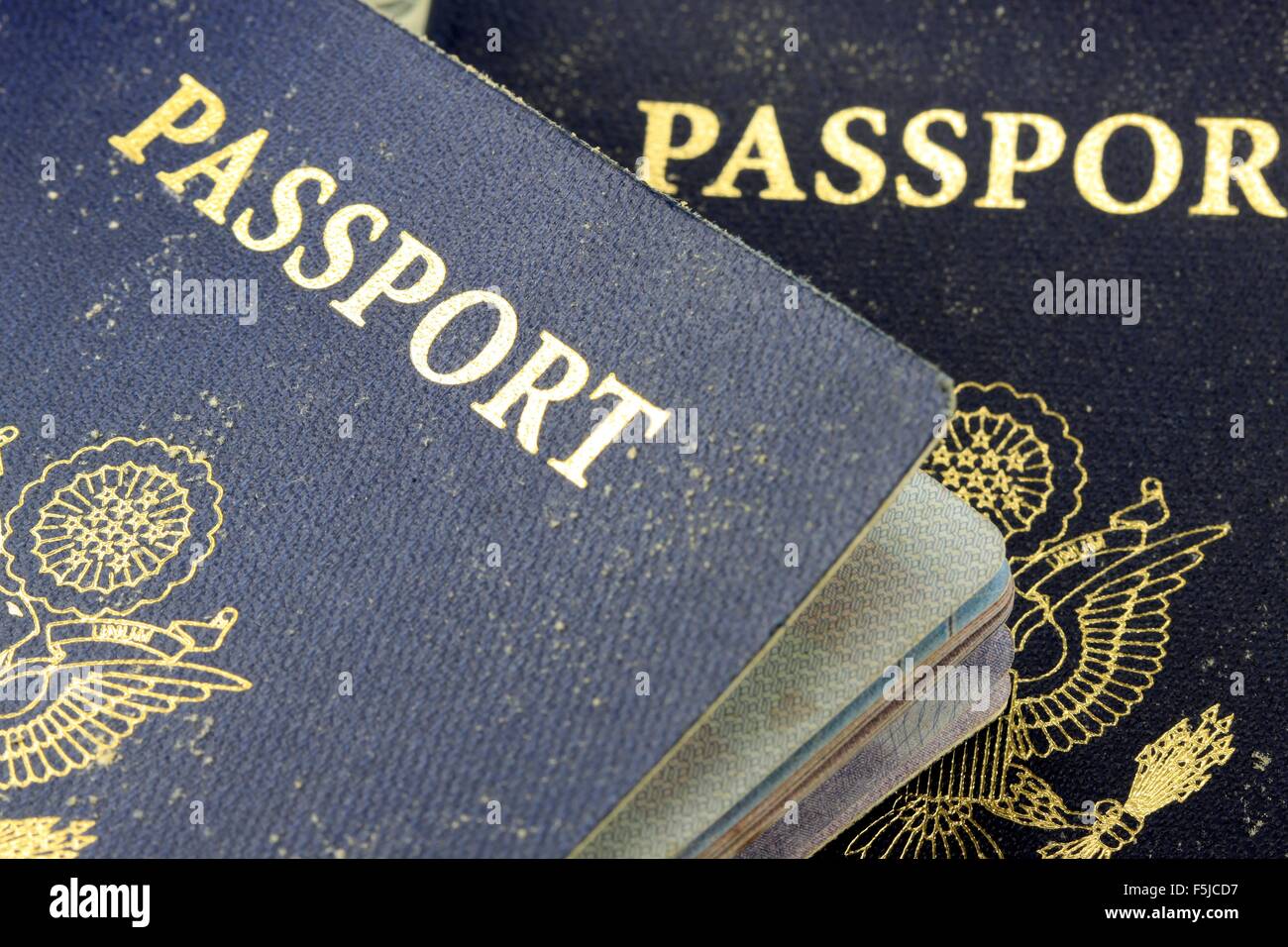 USA Passport travel documents Stock Photo Alamy