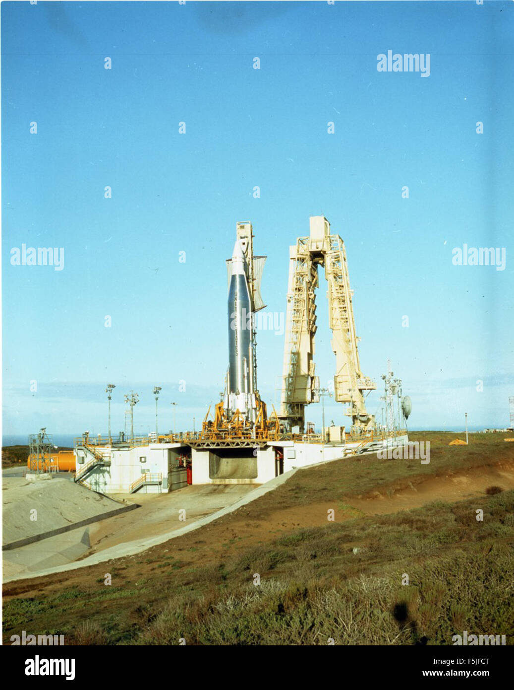 Atlas on Pad Date 04201966 Stock Photo Alamy