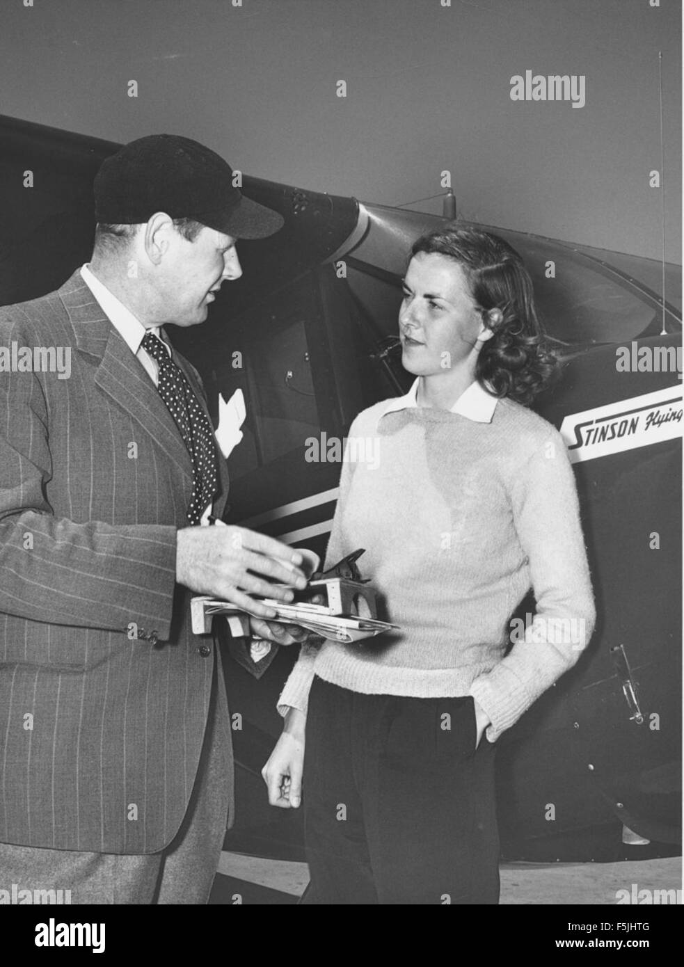 Women airforce service pilot hi-res stock photography and images - Alamy