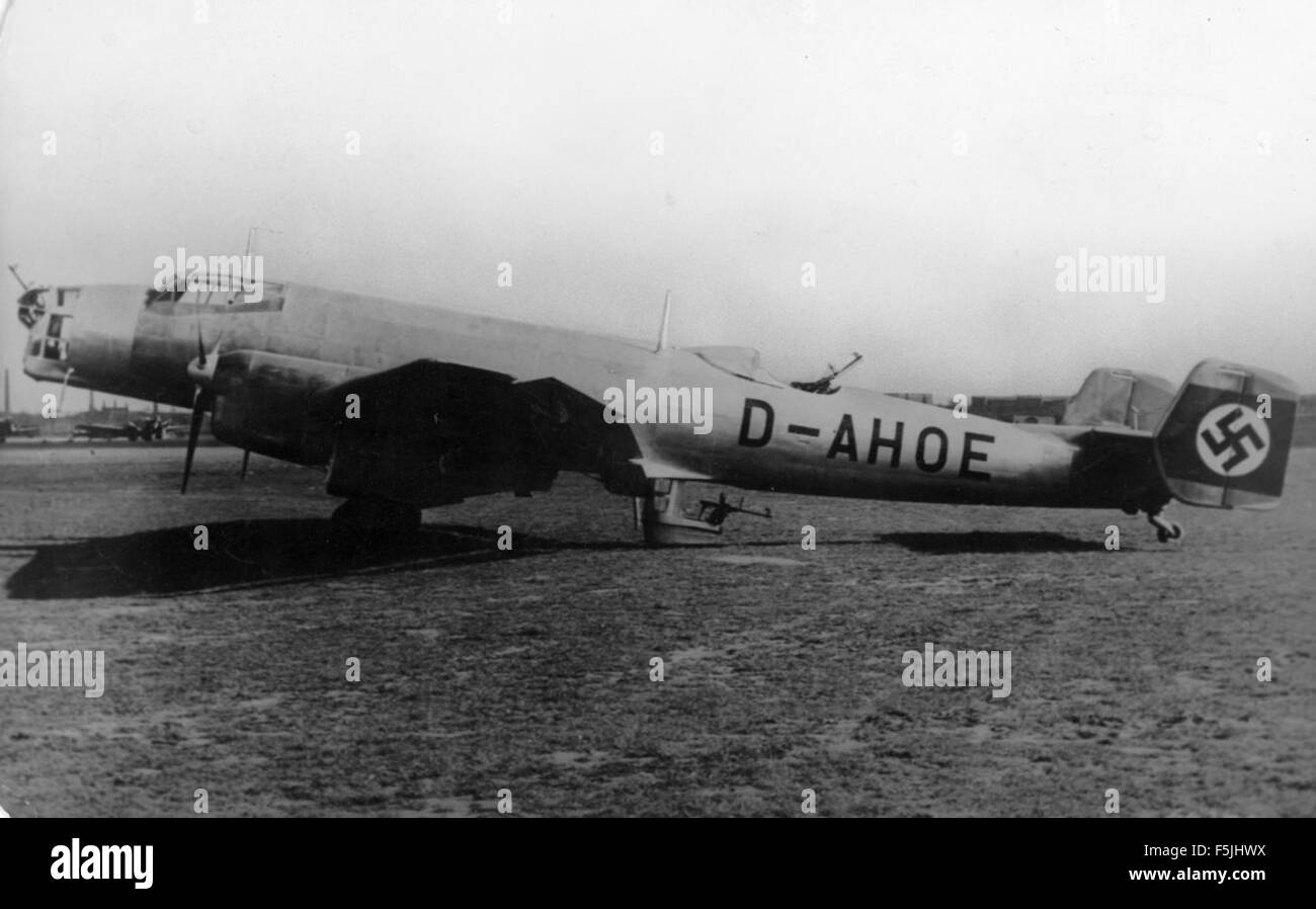 Junkers Ju 86V-5 Prototype of Junkers Ju 86A-1 series Stock Photo - Alamy