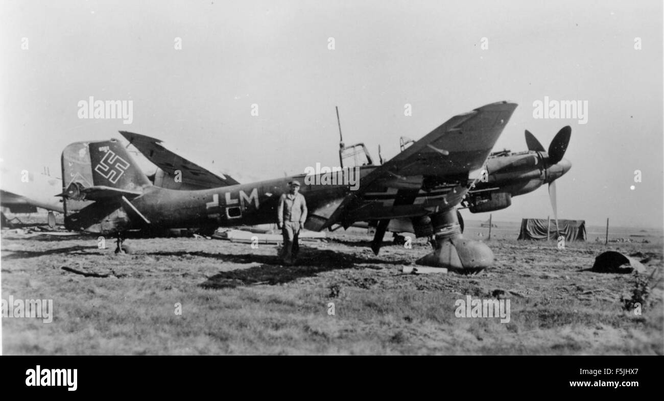 Junkers Ju 87D-8 () Stock Photo