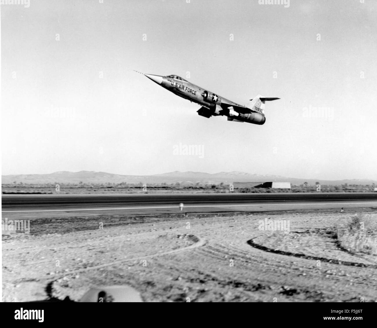Lockheed f 104 starfighter Black and White Stock Photos & Images