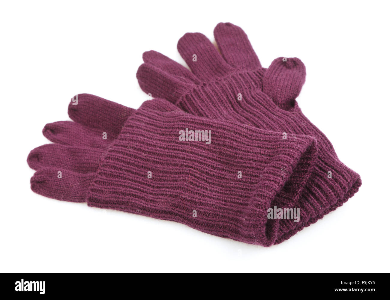 winter gloves Stock Photo