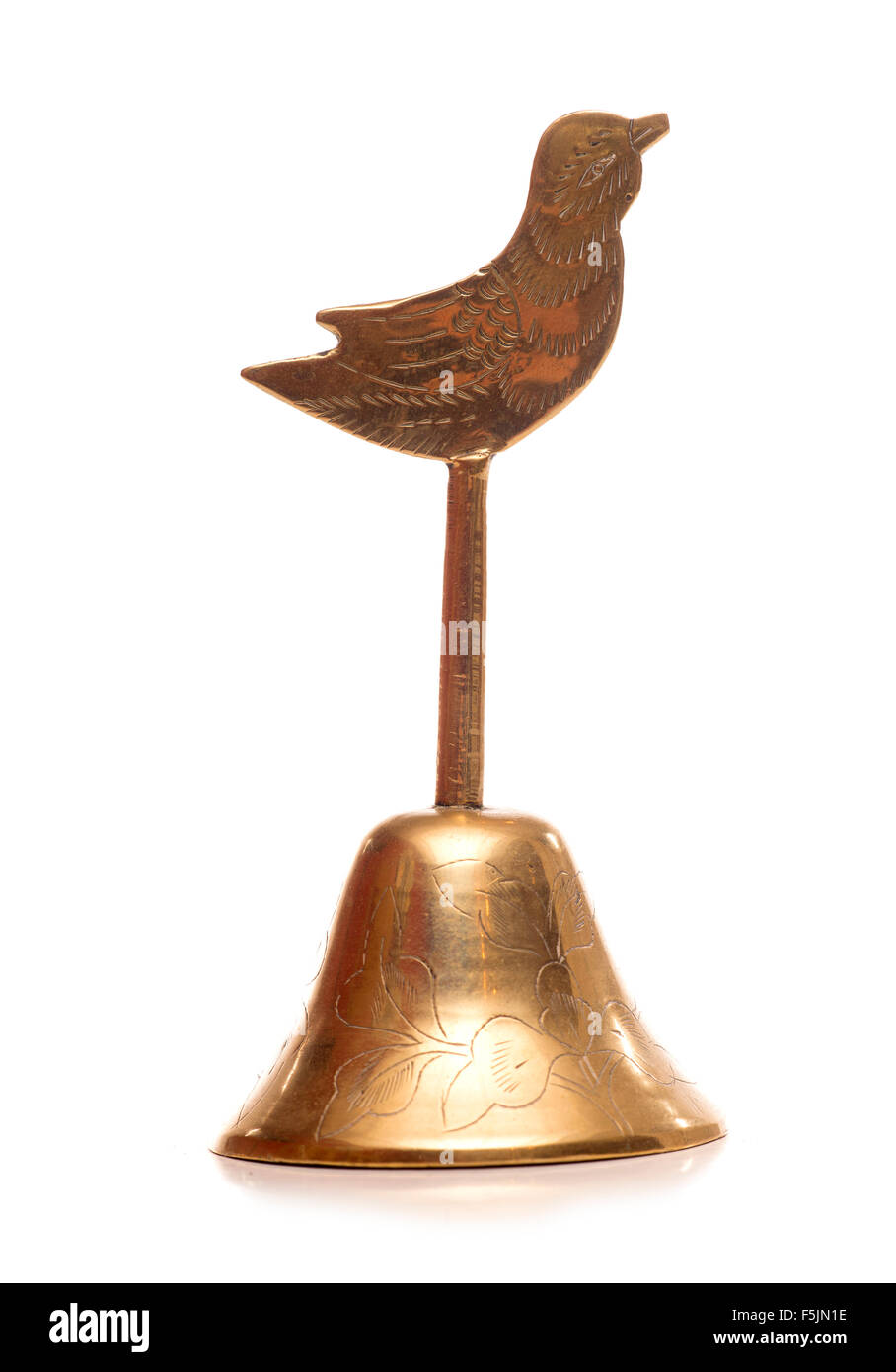Rattle Bell with Bird Motif (Campana de cascabeles con motivo de