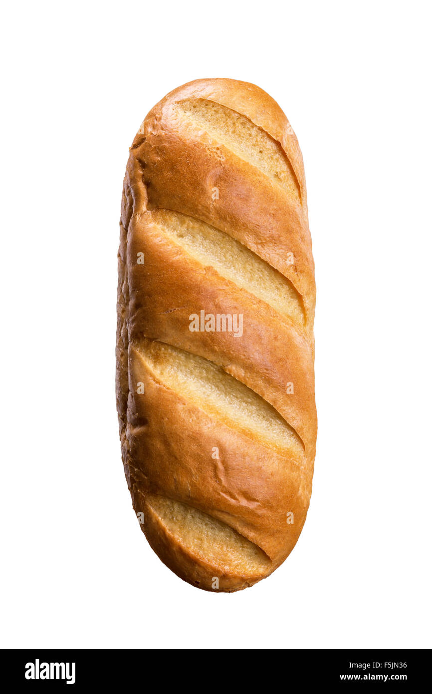 Bread isolated on white background Stock Photo - Alamy