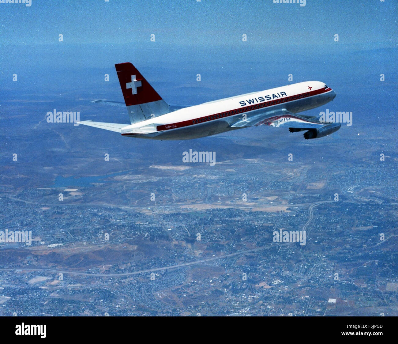 Swissair hi-res stock photography and images - Alamy