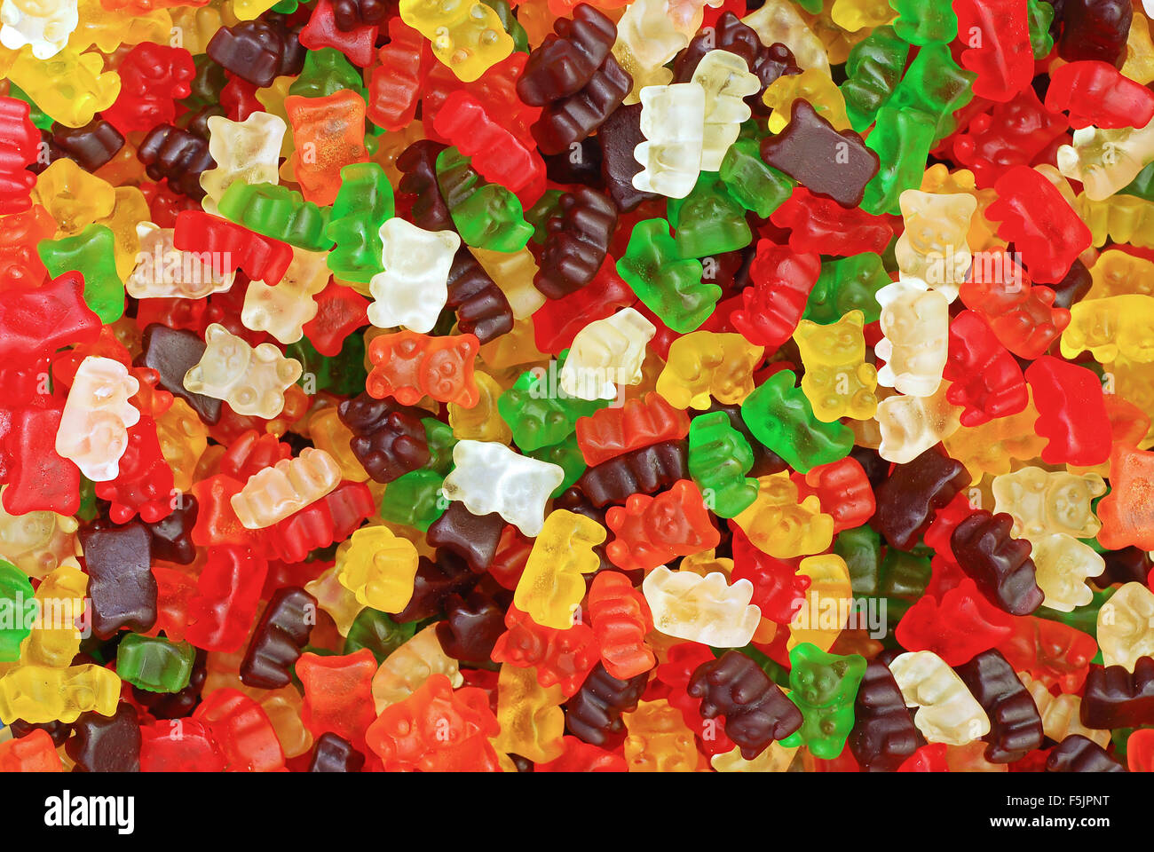 gummy bears Stock Photo