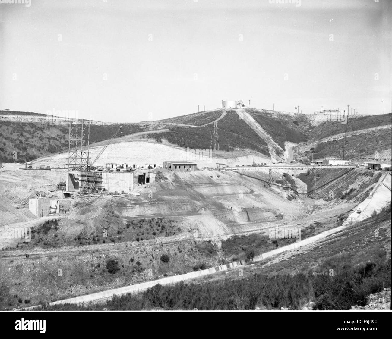 Sycamore Canyon  Details Overall view; S-4 from South Date Stock Photo