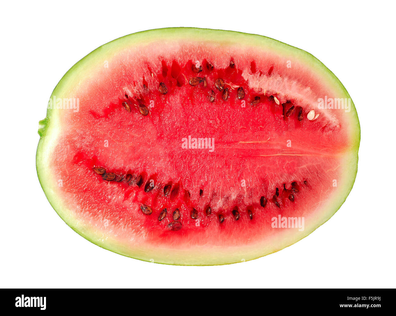 watermelon section Stock Photo Alamy