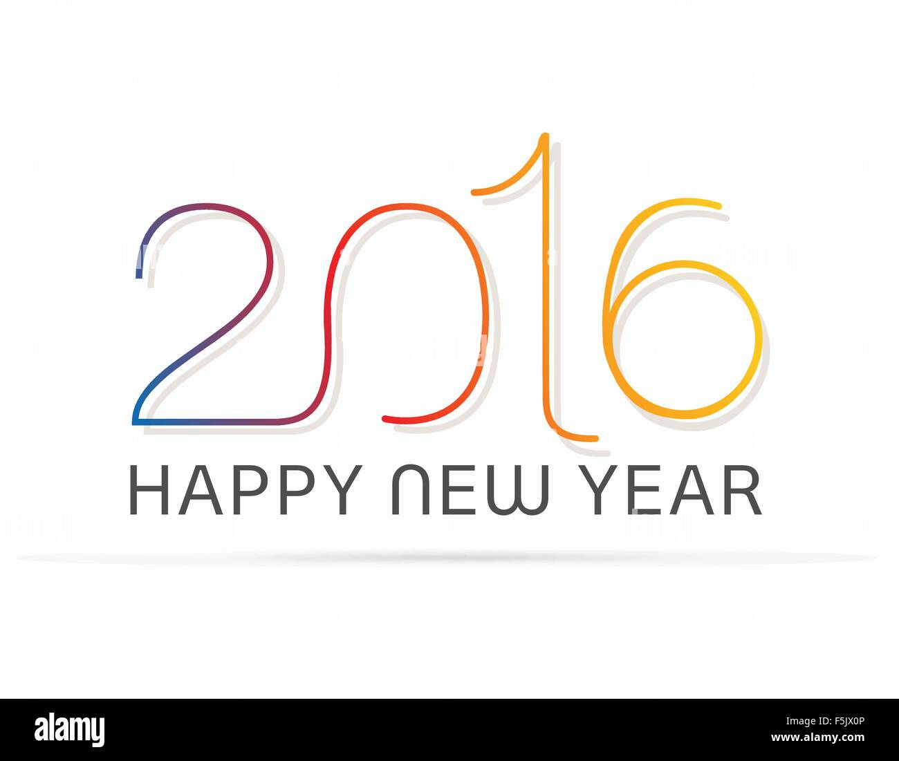 Original Happy New Year Vector illustration Stock Vector Image & Art ...
