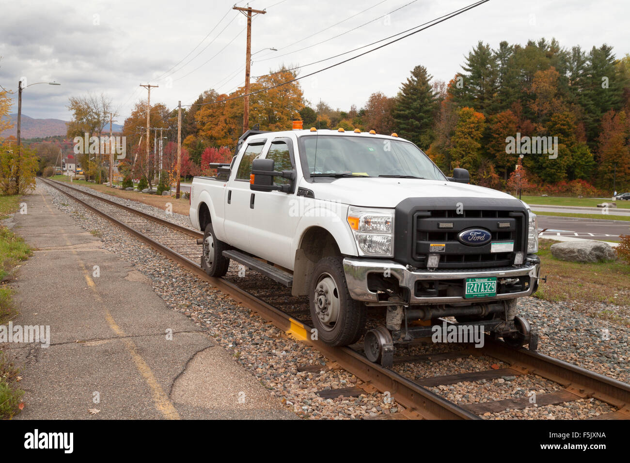 Car adapted run on rails hires stock photography and images Alamy
