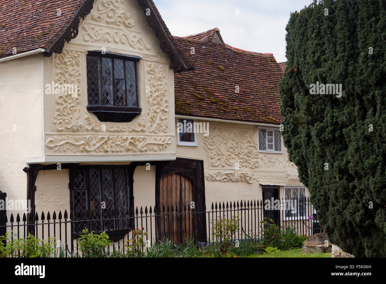 Ancient House, Clare, Suffolk Stock Photo