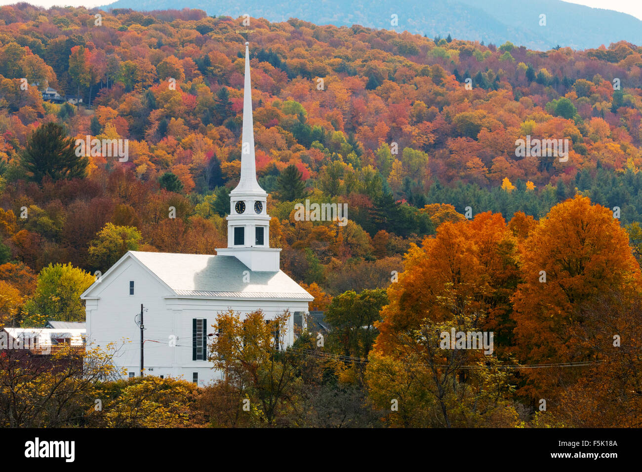 Stowe community church vermont hires stock photography and images Alamy