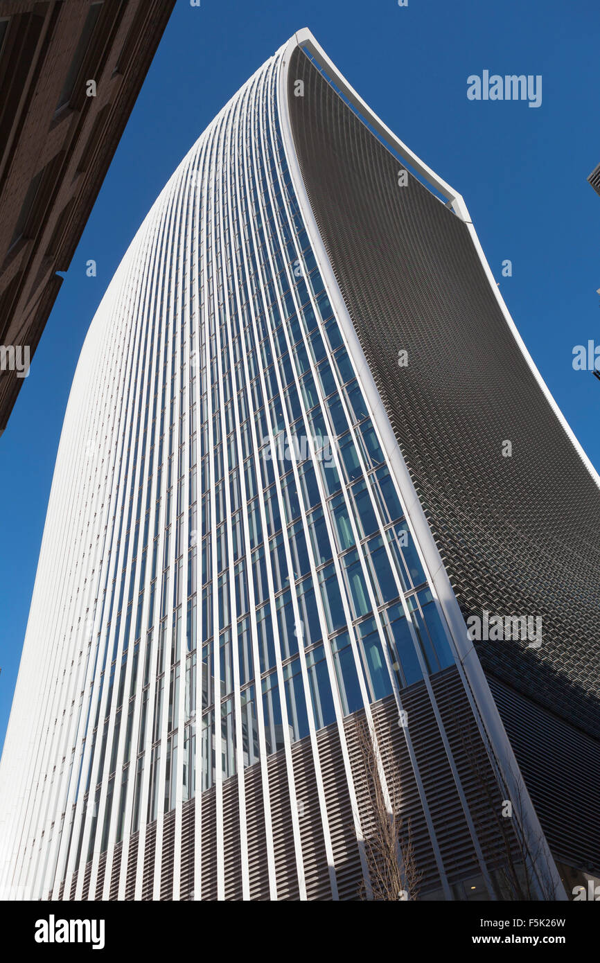 The Walkie Talkie building at 20 Fenchurch Street, London Stock Photo