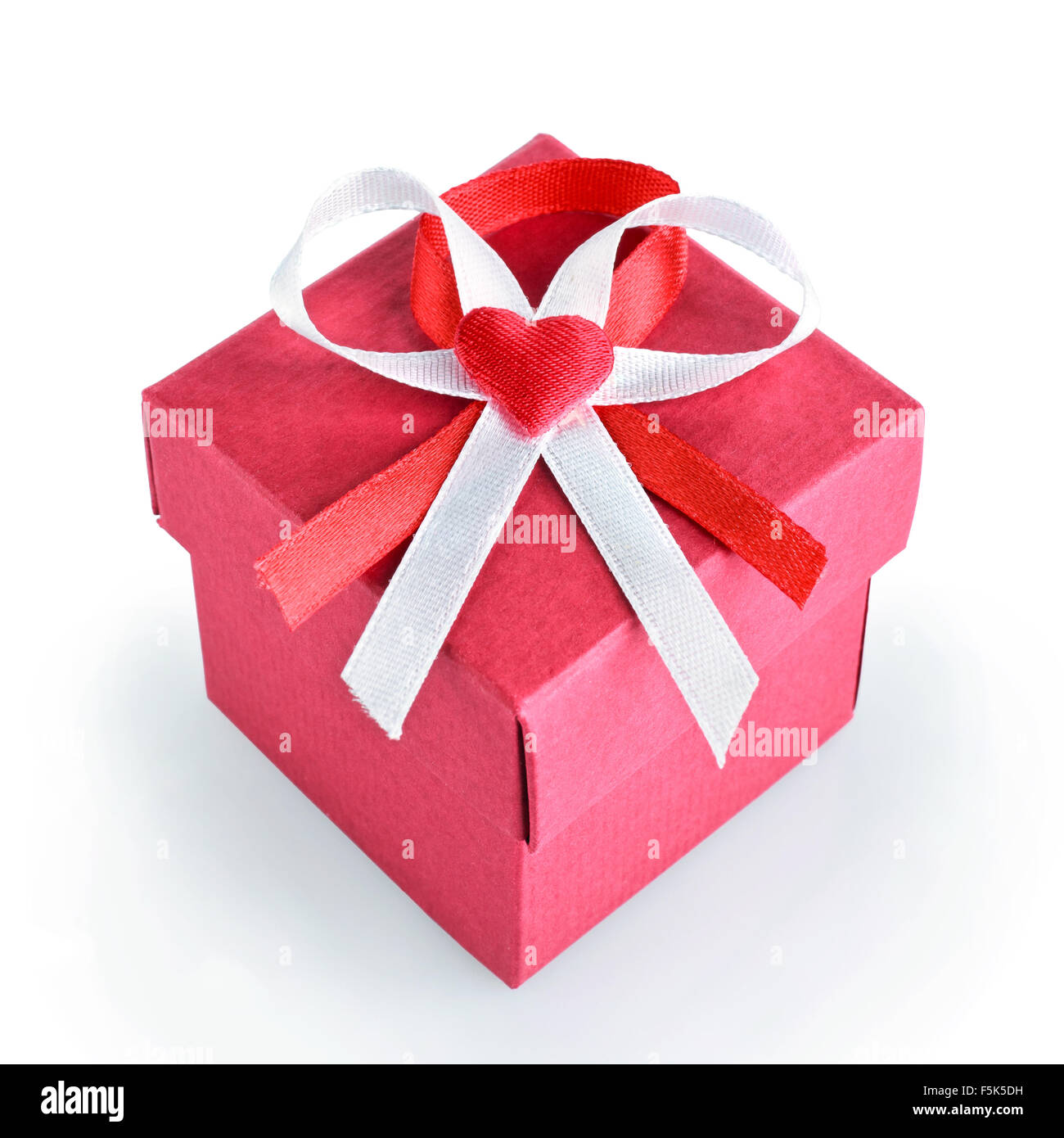 Red gift box Stock Photo Alamy