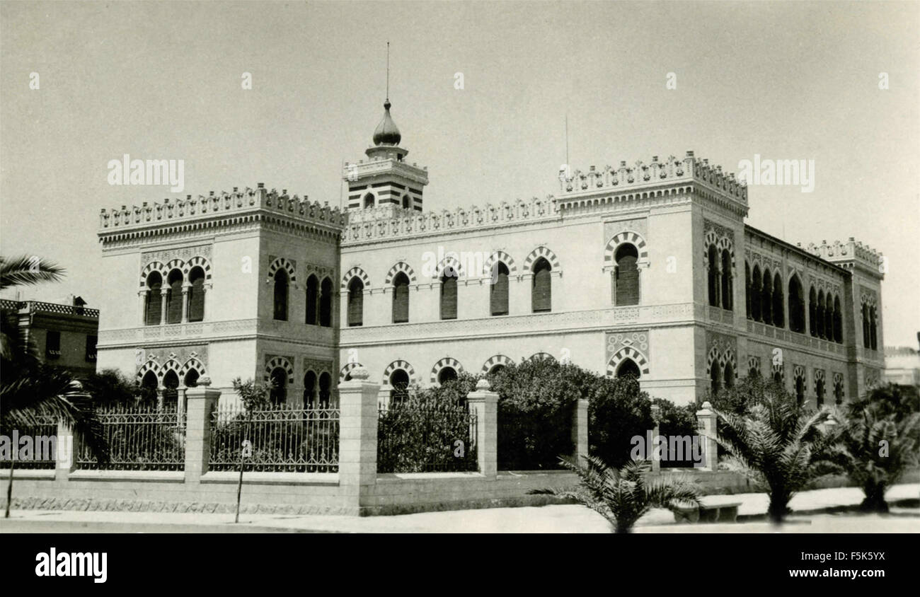 The headquarters of the Bank of Italy in Tripoli, Libya Stock Photo Alamy