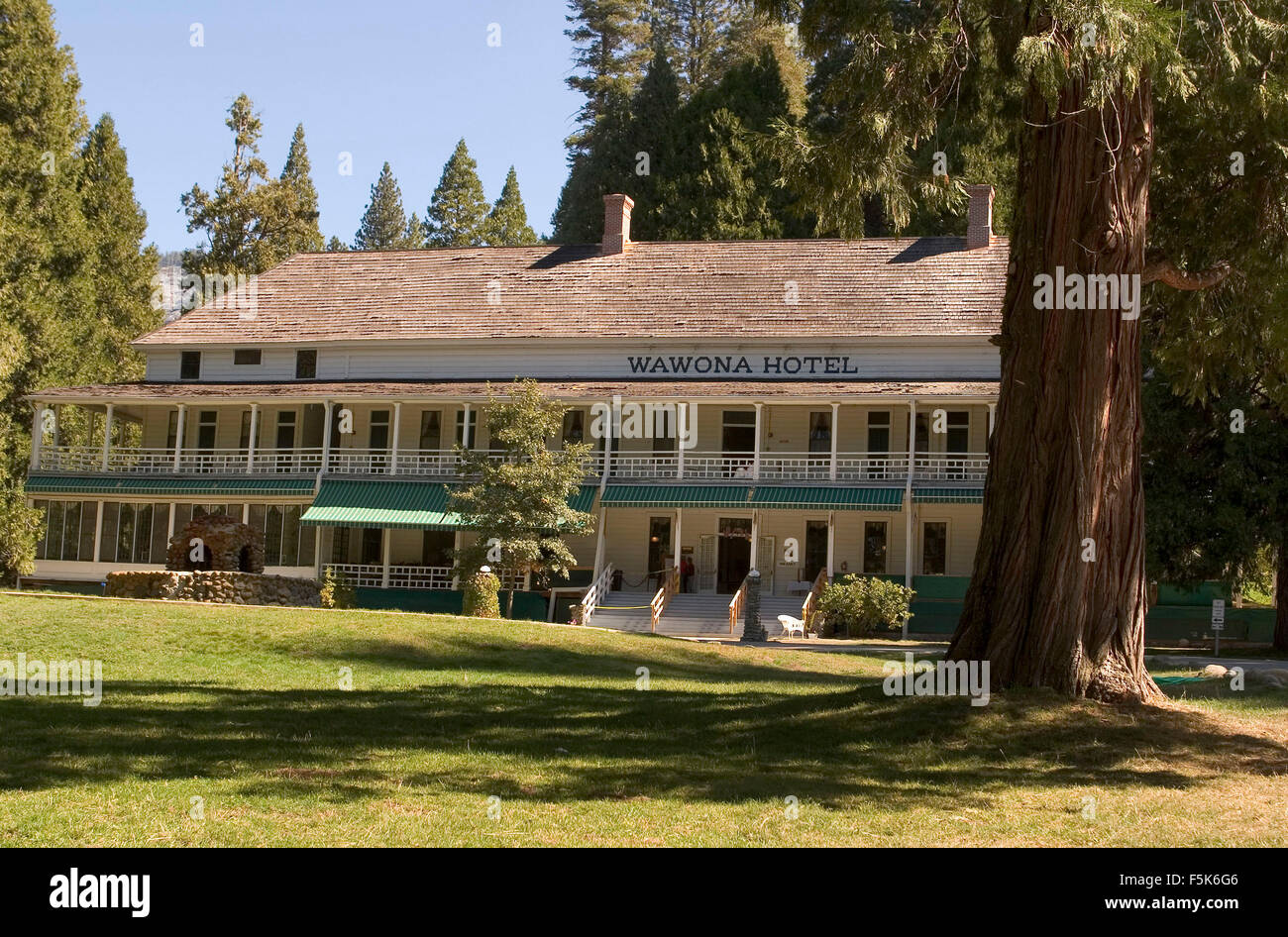 Dec 01, 2005; Wawona, CA, USA; the historic Wawona Hotel, built in 1876 Dec 01, 2005; Wawona, CA, USA; the historic Wawona Hotel, built in 1876