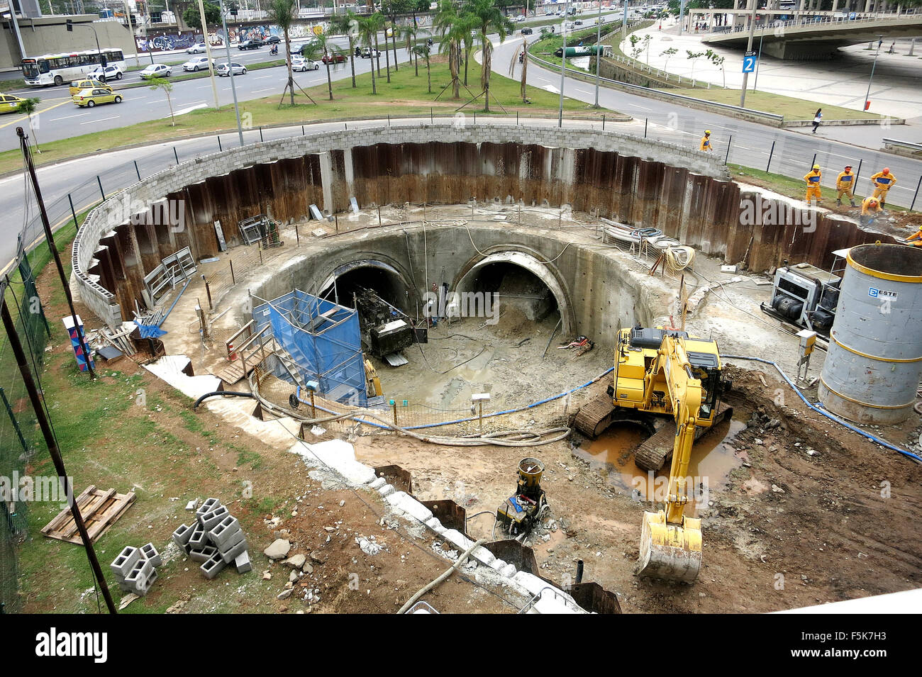 Working In Rio work in progress Rio de Janeiro Brazil Stock Photo - Alamy